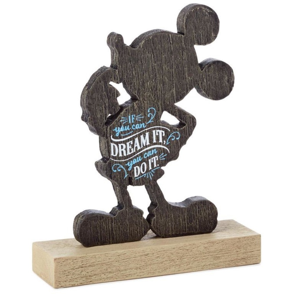 Hallmark - Mickey Wooden Figurine